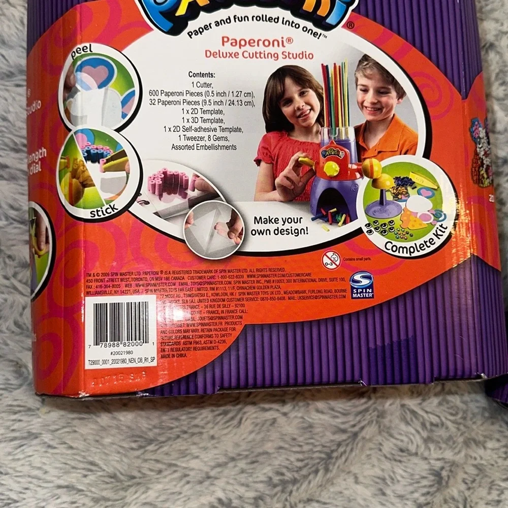 PAPERONI Colorful Kids Building Set